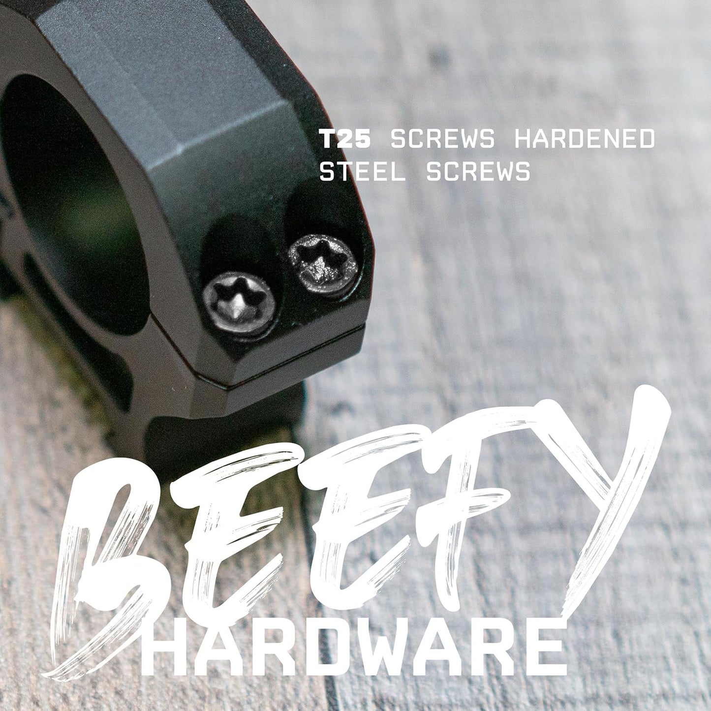 Monstrum Rogue Scope Rings - Durable Aluminum Mounting for Precision Optics