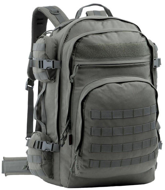 XMILPAX Large Tactical Backpack Bag with Stowable Shoulder Straps for Hiking, Camping, Traveling, Bug-Out 58L