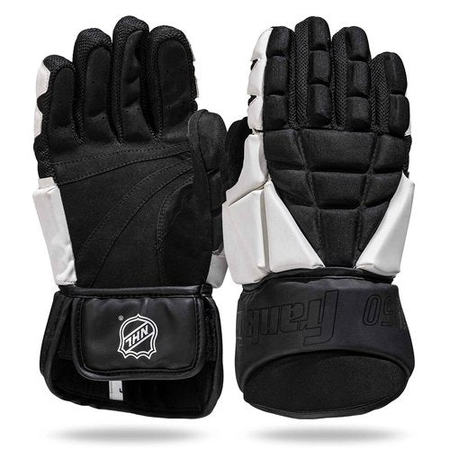 Franklin Sports NHL Street Hockey Gloves - Senior Lightweight Outdoor Roller + Street Hockey Gloves - 13" Inch Outdoor - Classic Fit - Senior Size