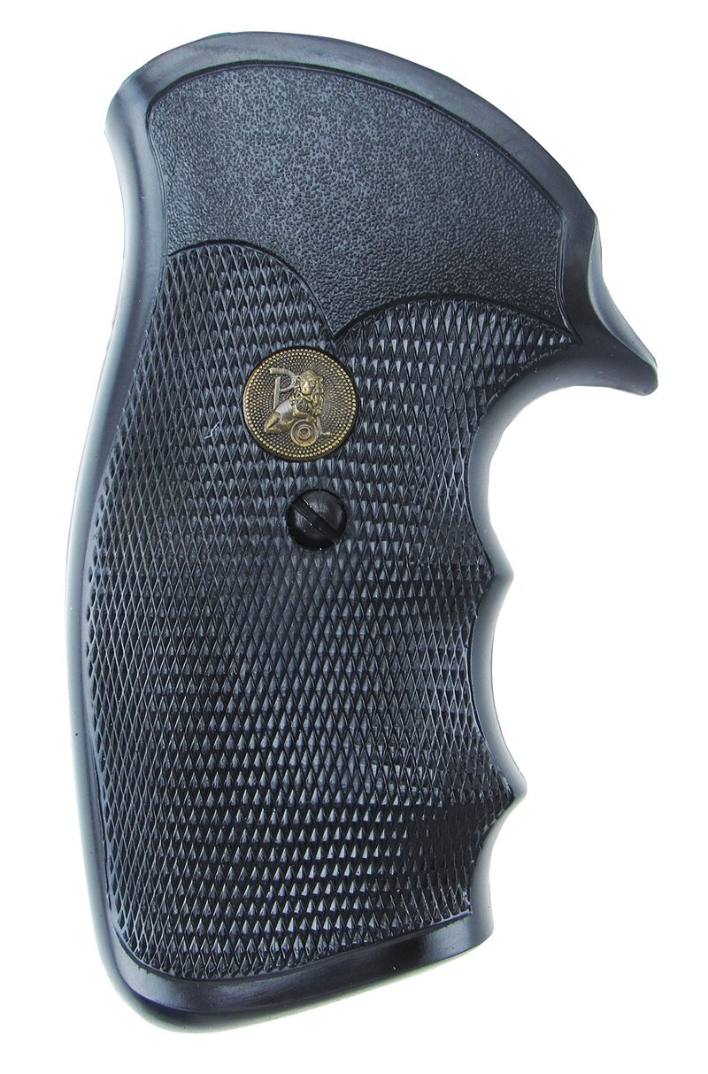 Pachmayr 03264 Gripper Grips, S&W K & L Frame Square Butt , Black