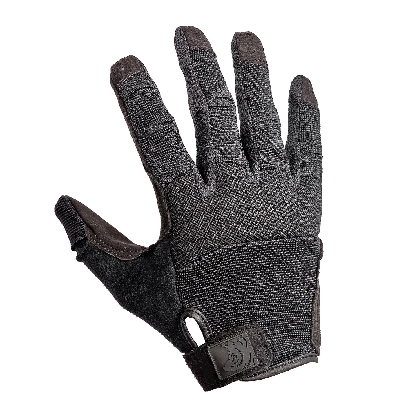 PIG FDT Alpha Full Dexterity Gloves for Shooting Sports, Touchscreen Compatible, Breathable, 1 Pair, Black, Medium