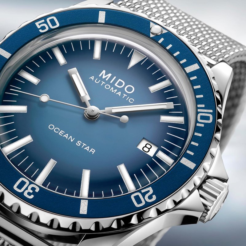 MIDO Ocean Star Tribute - Swiss Automatic Men's Watch | 40.5mm Stainless Steel Case