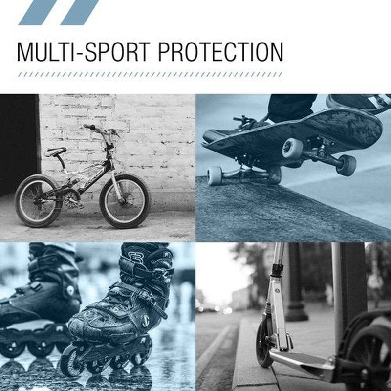 Razor Kick Scooter and 80Six Dual Certified Kids Helmet Bundle for Ages 8+