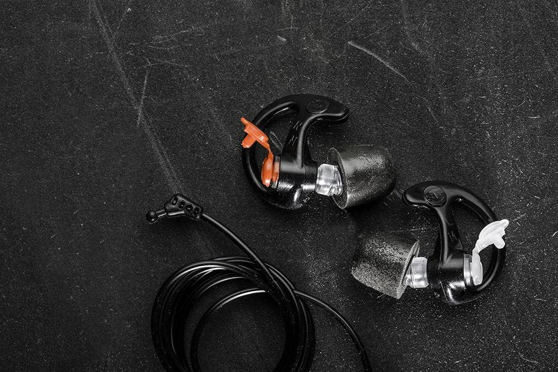 SureFire EP7 Sonic Defenders Earplugs - Ultra Filtered Reusable with Comply Canal Tips | Noise Reduction