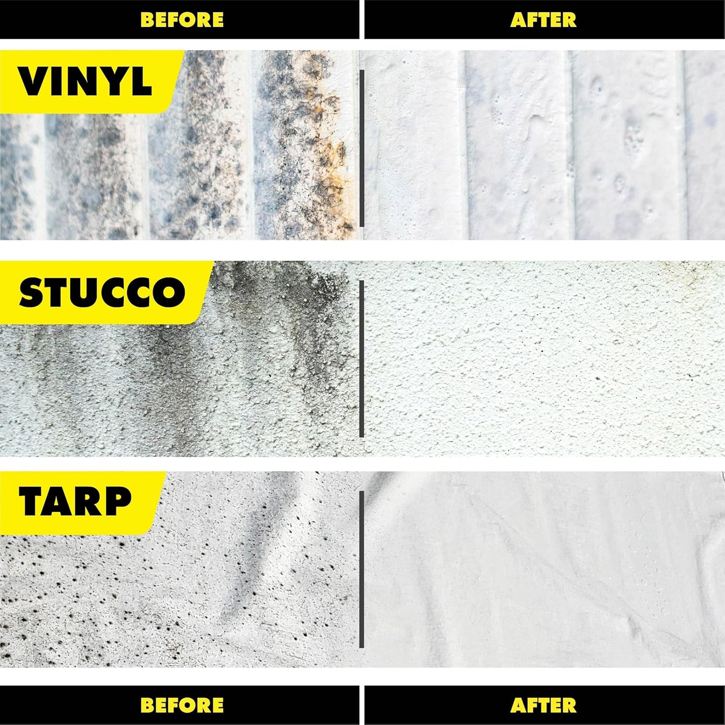 STAR BRITE Mold Stain Remover - Instant Mildew & Dirt Lifting Solution - 32 Oz