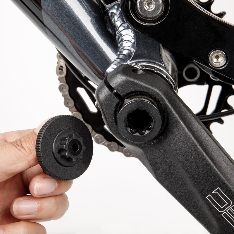 Bicycle Bottom Bracket Tool - Bottom Bracket Removal Install Tool Compatible with Shimano Hollowtech II/BB9000, BBR60,FSA MegaEvo - BB Remover with Crank cap wrench(FSA MegaEvo)