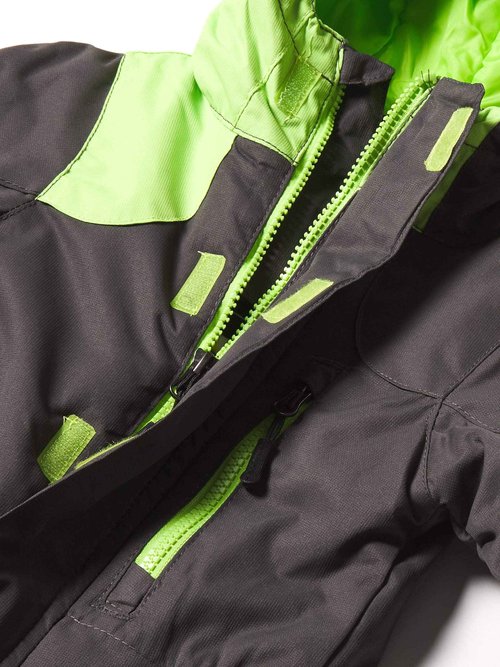 Arctix Kids Dancing Bear Insulated Snowsuit, Charcoal, X-Large Husky