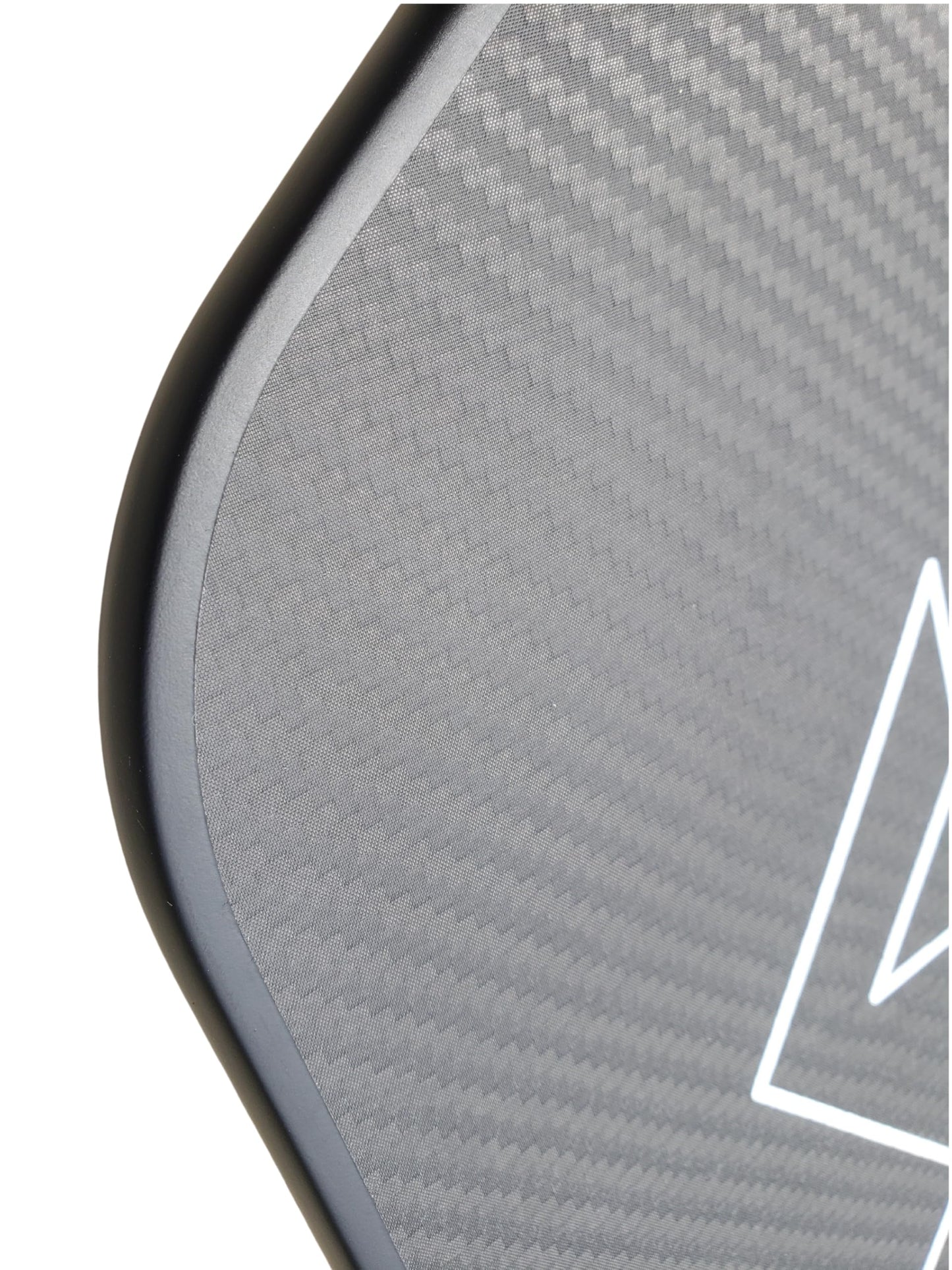 Spitfire Carbon Pickleball Paddle- Wide- Edgeless Raw Carbon Fiber Strength - Engineered in San Diego