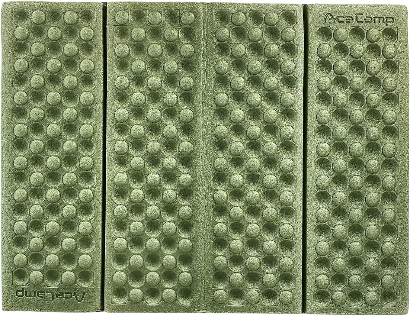 AceCamp Portable Lightweight Waterproof Folding Mat - Mini Foam Sitting Pad for Outdoor Comfort | Red