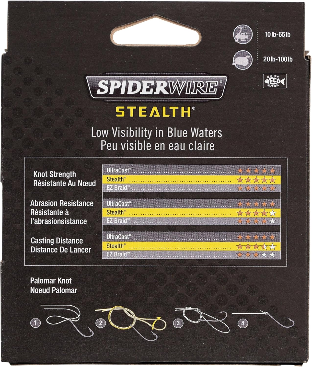 SpiderWire Stealth Braid Fishing Line - Durable, High-Performance Fishing Line for Freshwater & Saltwater | 300 Yards