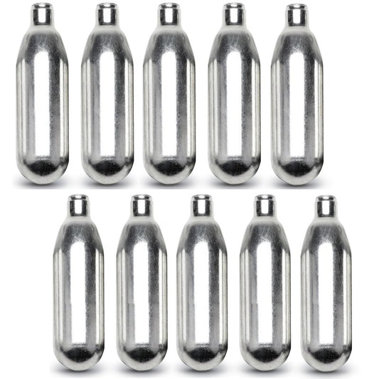 Byrna 8 Gram CO2 + Oiler Cartridges | 10 Count Pack | for Byrna SD/CL/HD/EP - (9 CO2 + 1 Oiler Cylinders)