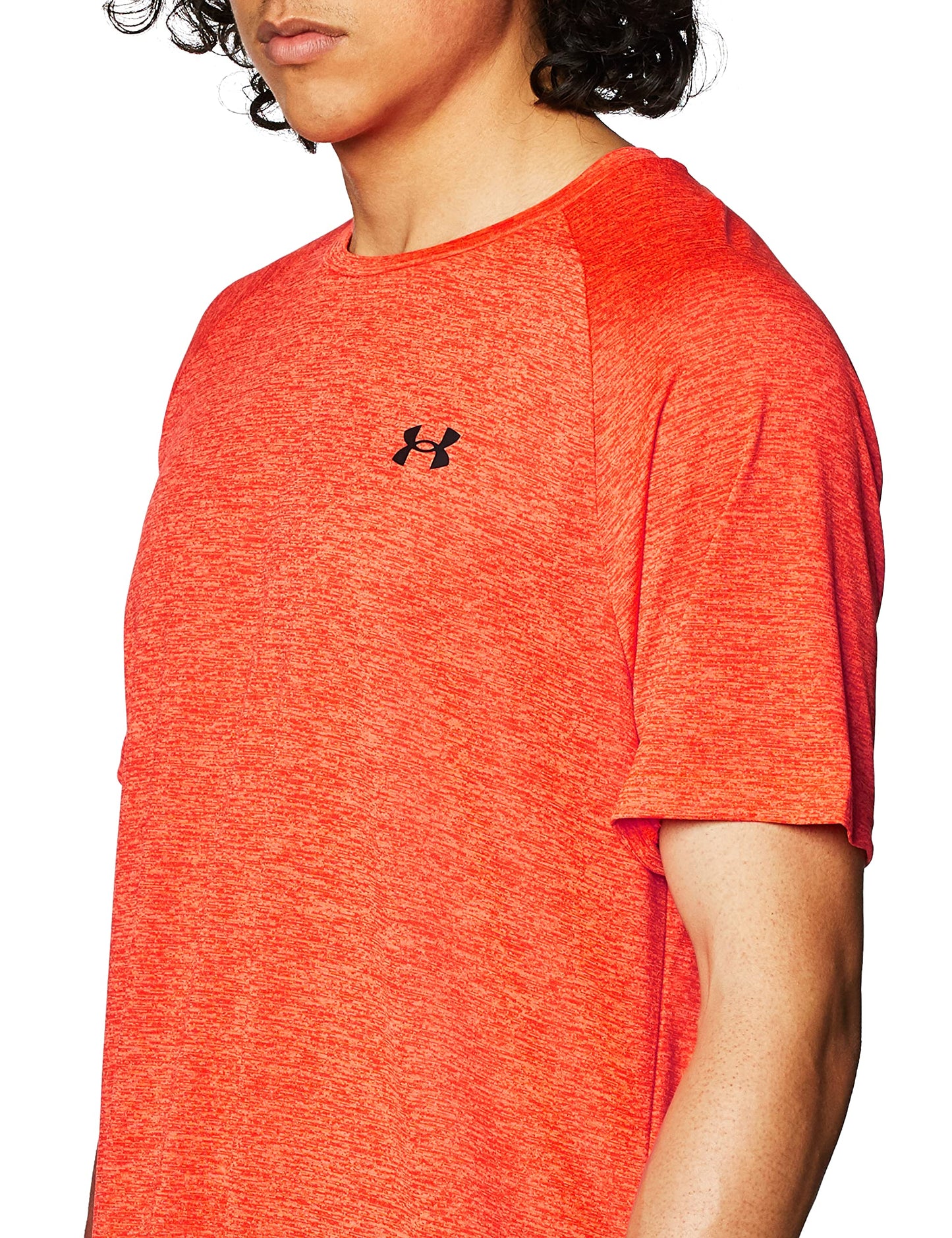 Under Armour Men's Tech 2.0 Short-Sleeve T-Shirt, Phoenix Fire (296)/Black, Large