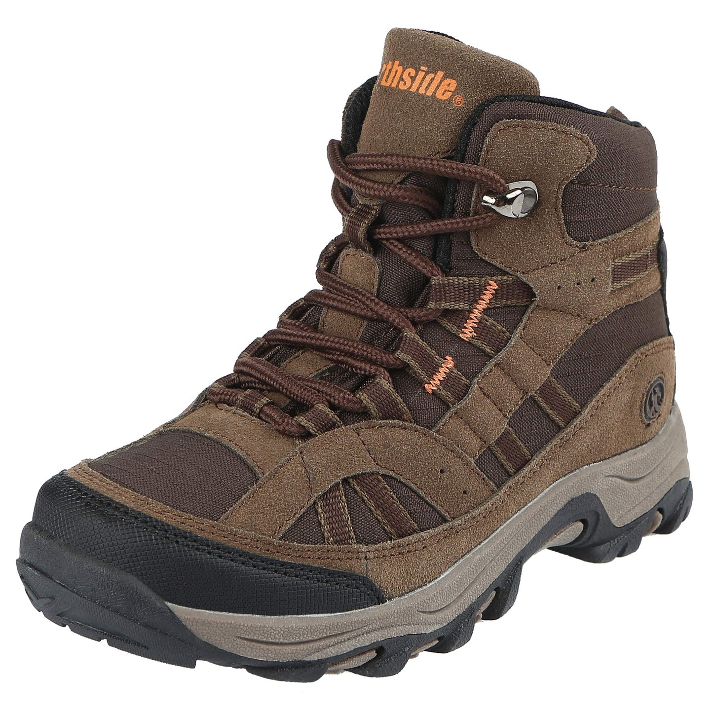 Northside Unisex-Kid's Rampart MID Hiking Boot, medium brown, 7 Medium US Big Kid