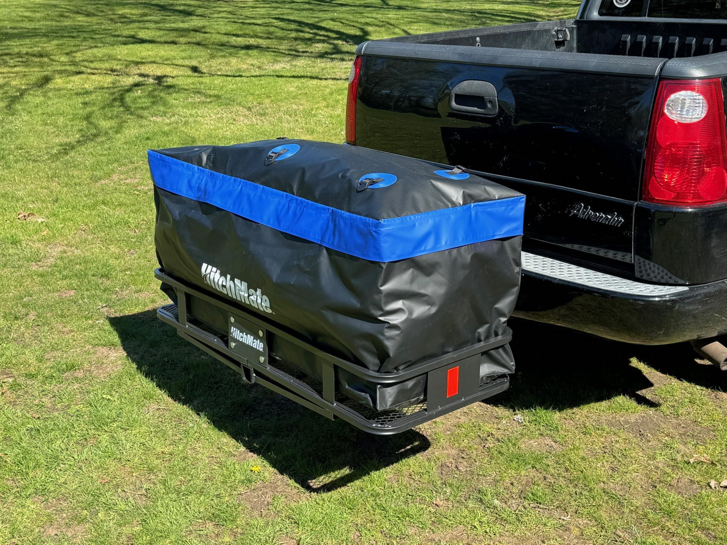 HitchMate Heininger Waterproof Cargo Carrier Bag – 12 Cu Ft Capacity, Fits Most Hitch-Mounted Cargo Racks – Heavy-Duty Weather-Resistant Travel Storage Bonus Storage Bag