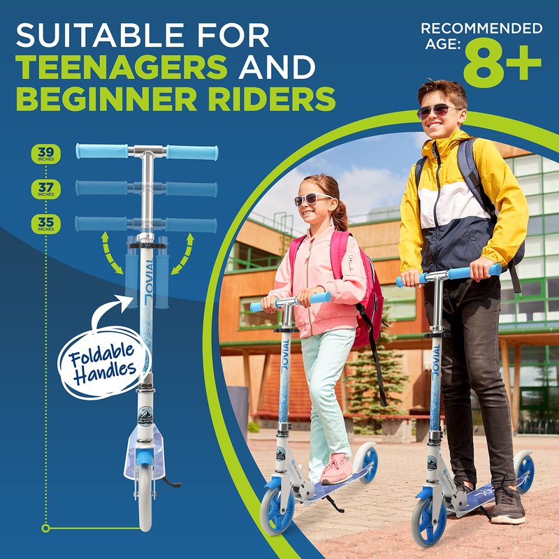 Hurtle Lightweight Kick Stunt Scooter - Lab Tested Safety Certified Street Freestyle Trick Scooter w/Alloy Deck, High Impact Wheels, ABEC-9 Bearing, HIC System - for Kids & Teens (Gravity in Aliens)