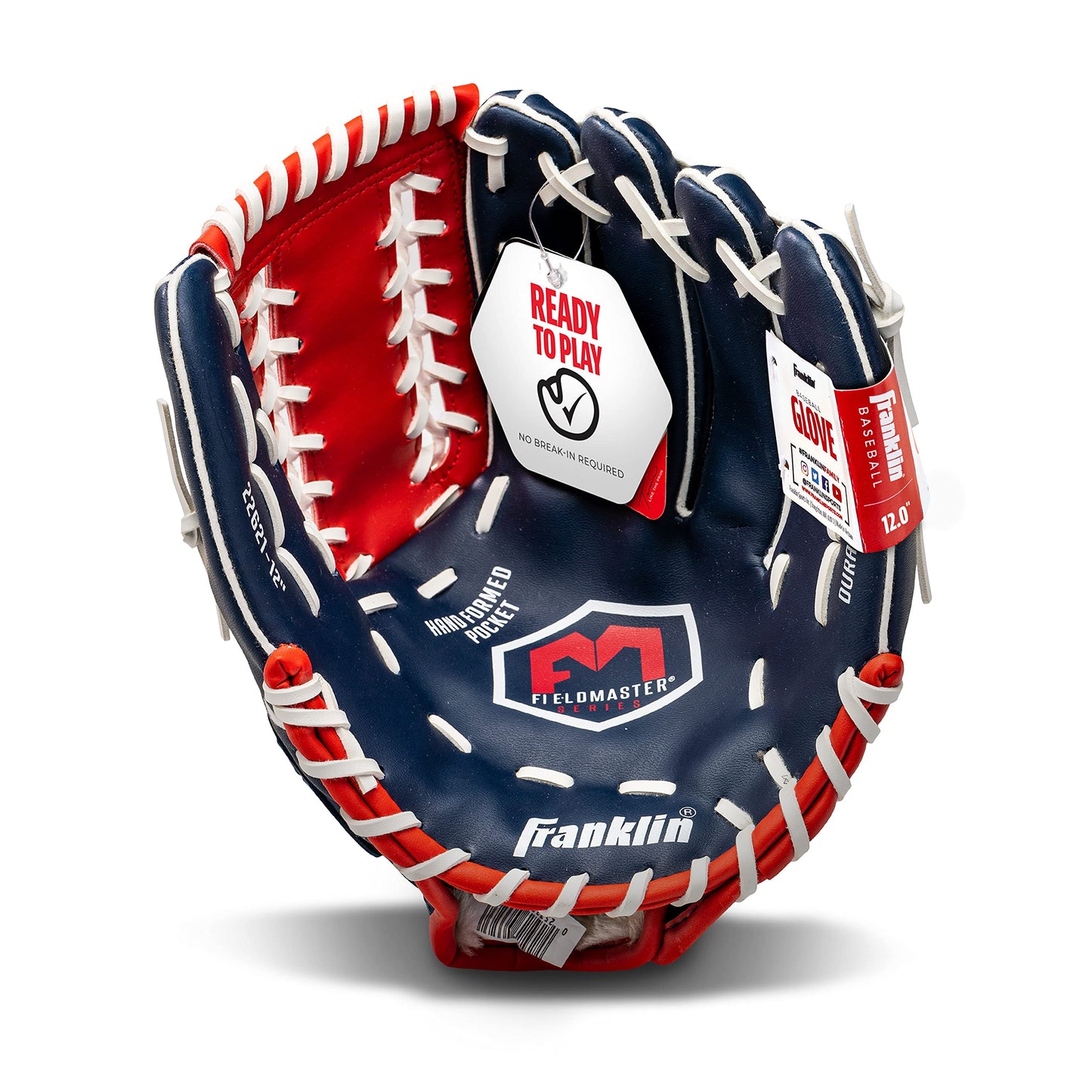 Franklin Sports Field Master USA Series 12.0" Baseball Glove-Right Handed Thrower