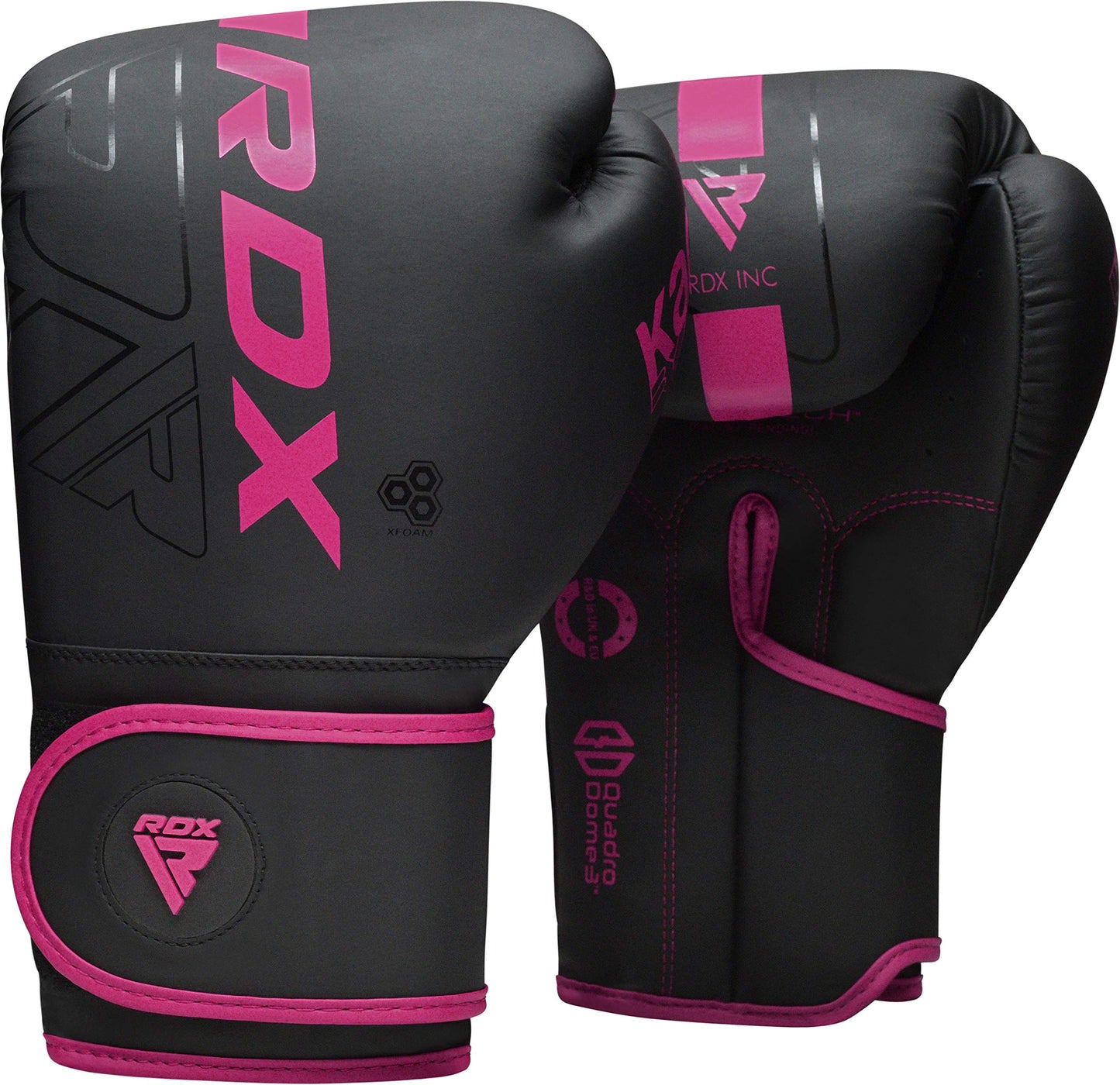 RDX Boxing Gloves Men Women, Pro Training Sparring, Maya Hide Leather Muay Thai MMA Kickboxing, Adult Heavy Punching Bag Gloves Mitts Focus Pad Workout, Ventilated Palm, 8 10 12 14 16Oz