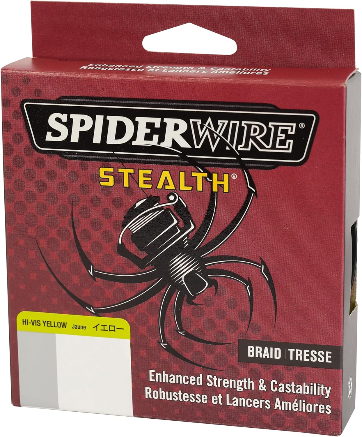 SpiderWire Stealth Braid Fishing Line - Durable, Low-Visibility, 150 Yards