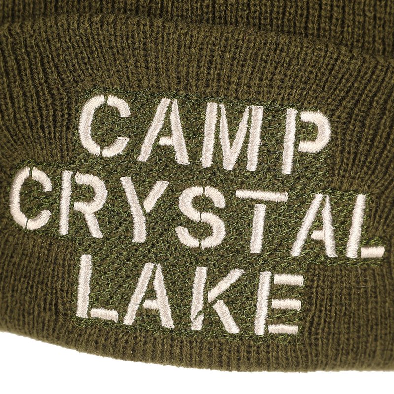 Bioworld Friday The 13th Camp Crystal Lake Adult Ribbed Knit Beanie