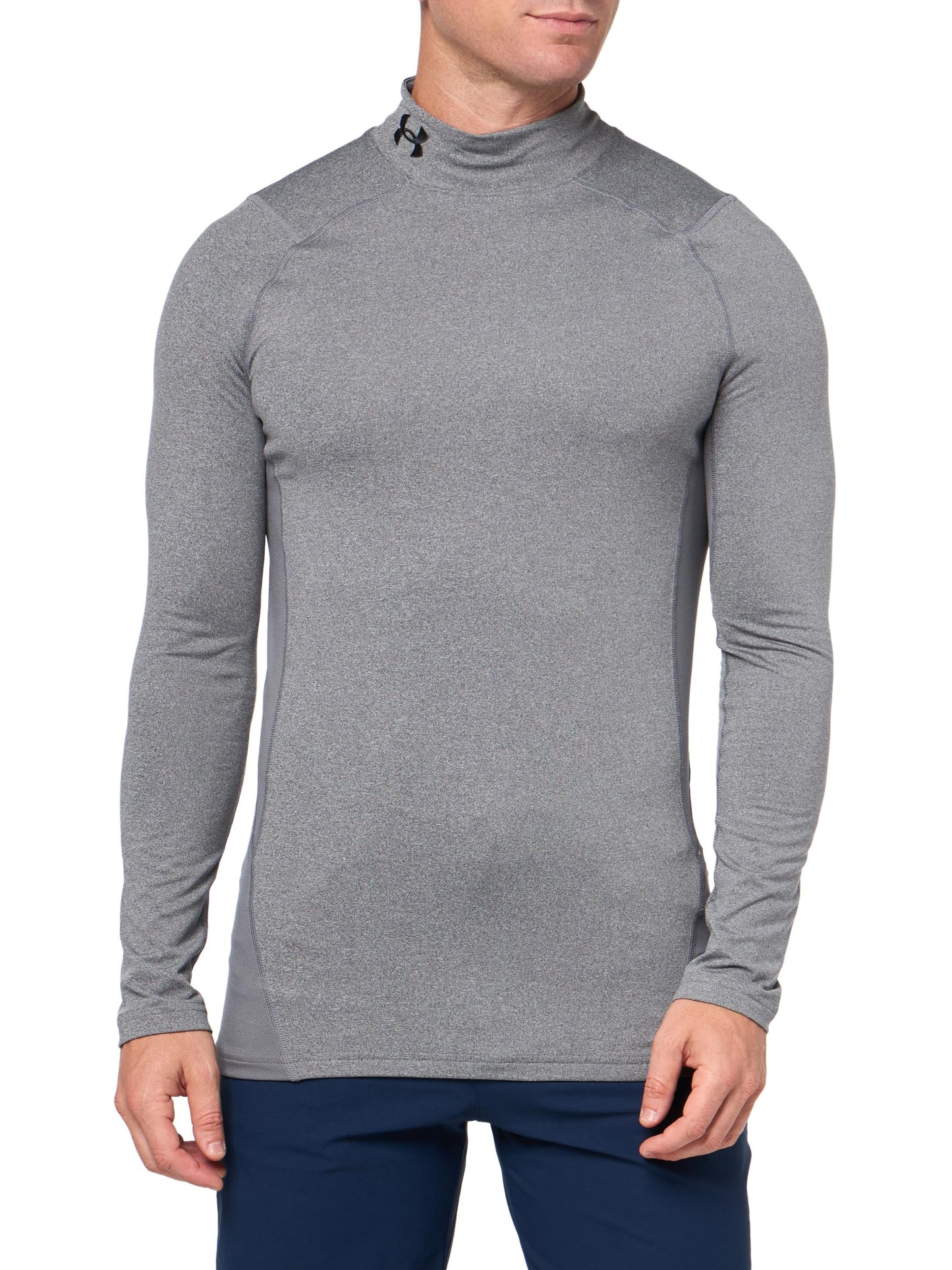 Under Armour Men's ColdGear Armour Fitted Mock, (600) Red / / White, 4X-Large Tall