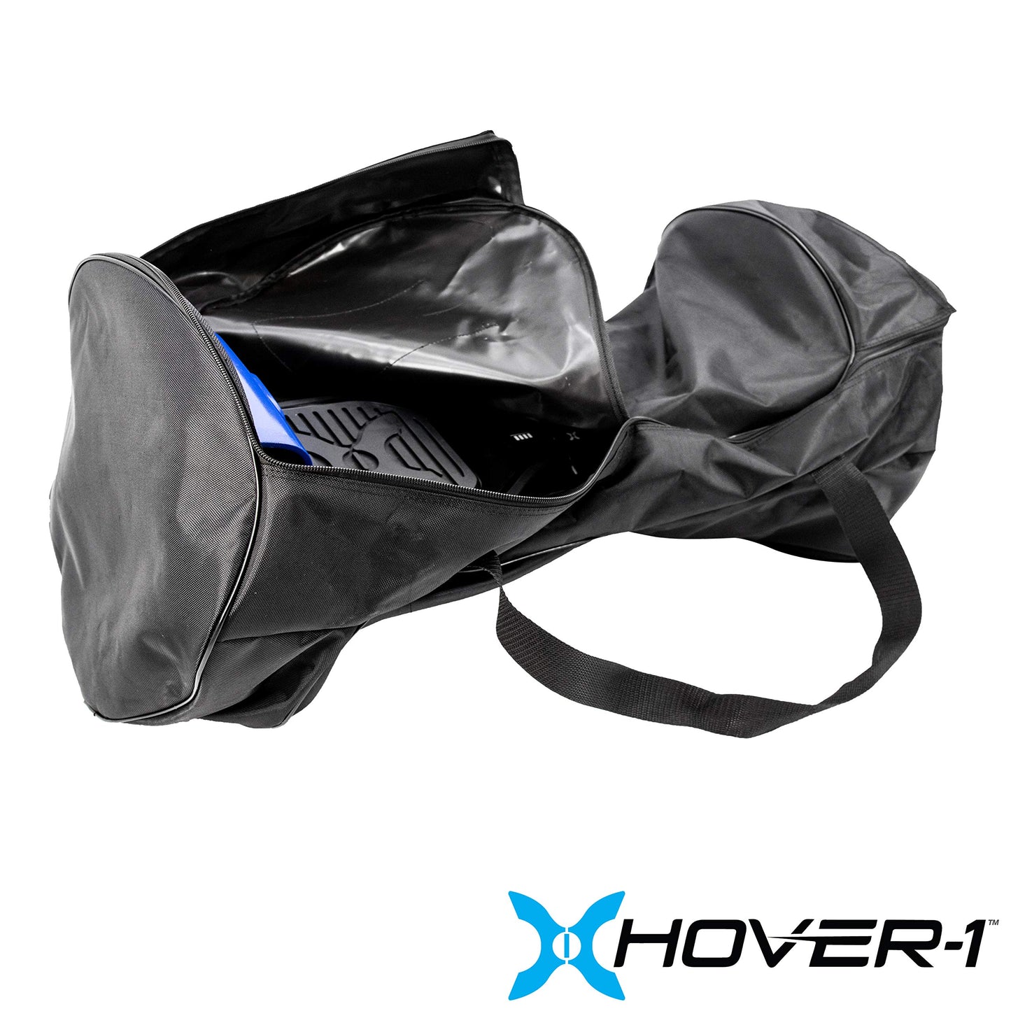 Hover-1 Hoverboard Carrying Bag for 8"-10" Hoverboards | Double Zip Closure, Velcro Secured Carrying Handles, Black