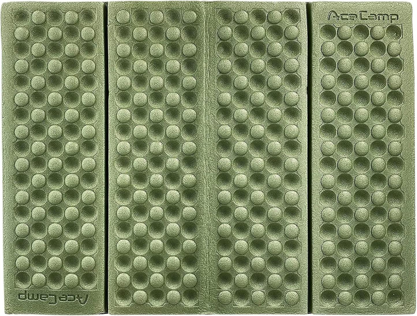 AceCamp Portable Lightweight Waterproof Folding Mat - Mini Foam Sitting Pad for Outdoor Comfort | Red
