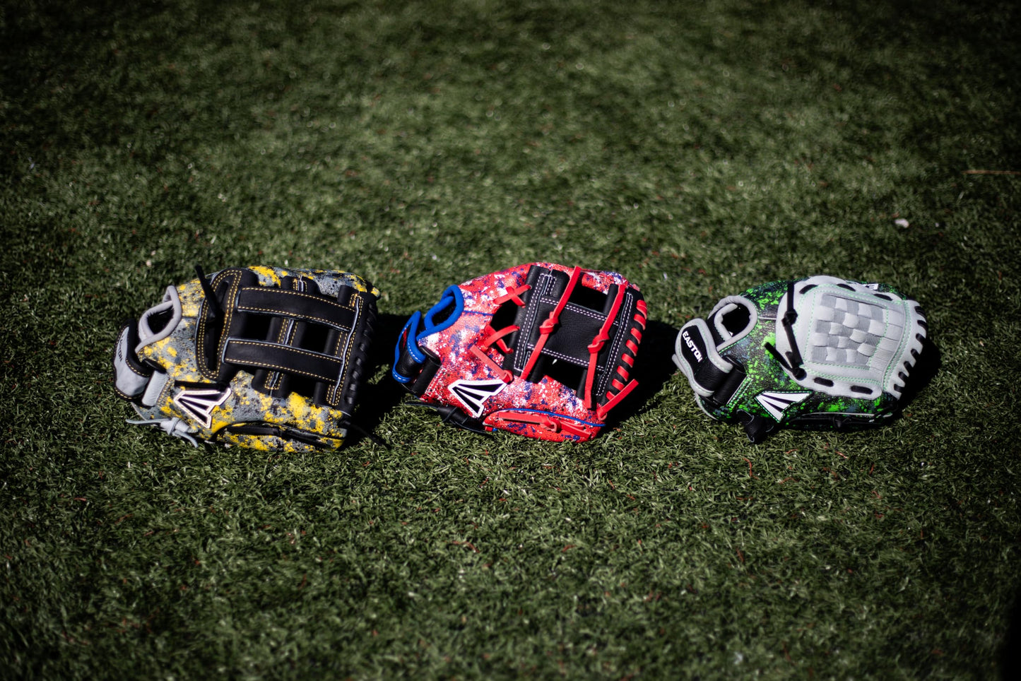 Easton | HAVOC Baseball Glove | Right Hand Throw | 11" - Pro H-Web | Grey/Black/Yellow