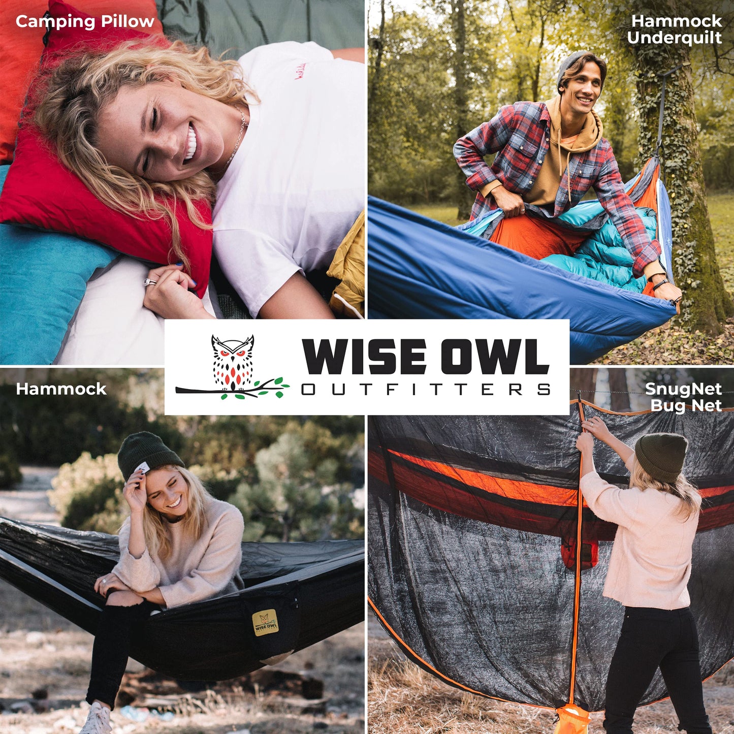 Wise Owl Outfitters Camping Towel - Camping Accessories, Quick Dry Microfiber Towel for Travel, Hiking, Yoga, Workout, and Backpacking, Marine Blue