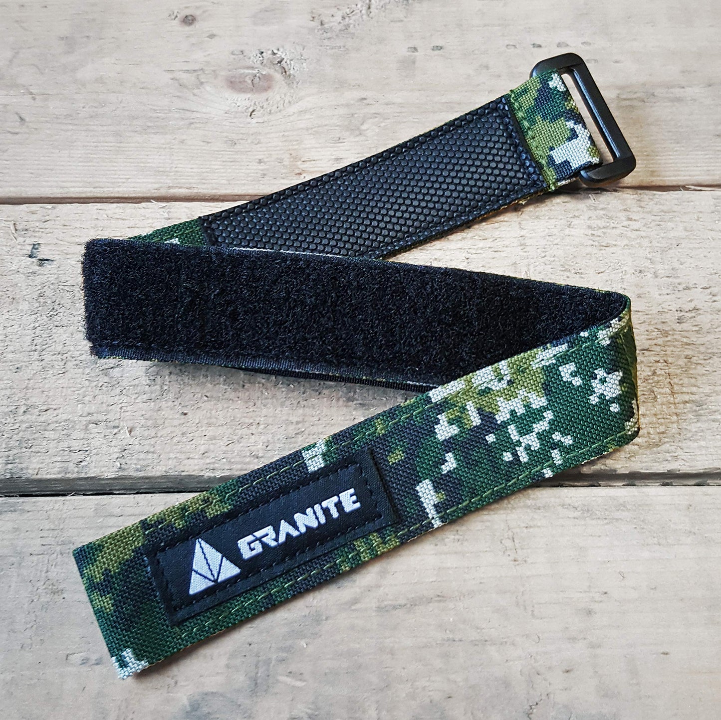 Granite-Design Rockband Bicycle Gear Carrier Strap (Black)