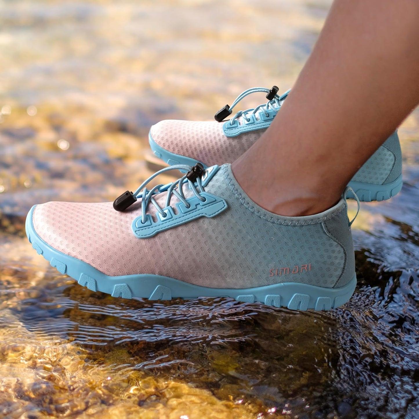 Water Shoes - Barefoot Quick-Dry Aqua Socks for Men & Women | Lightweight Non-Slip Swim Shoes for Surfing, Beach Sports, Kayaking