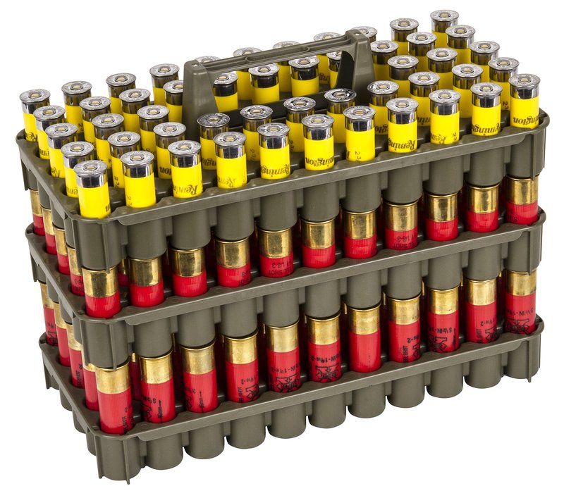 Flambeau Outdoors 1250ST Shotshell Storage Tray, Stackable Ammo Storage