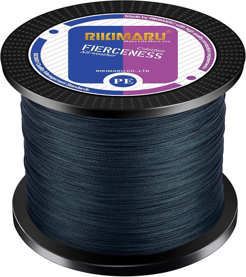 Braided Fishing Line - Abrasion Resistant Superline with Zero Stretch | Extra Thin Diameter, 327-1094 Yds, 4-180LB