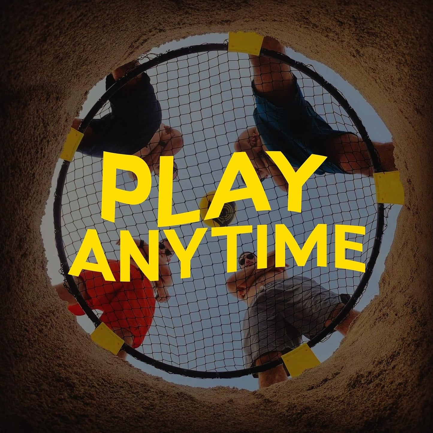 Spikeball Standard 3 Ball Kit - Ultimate Backyard & Beach Game | Indoor/Outdoor Fun