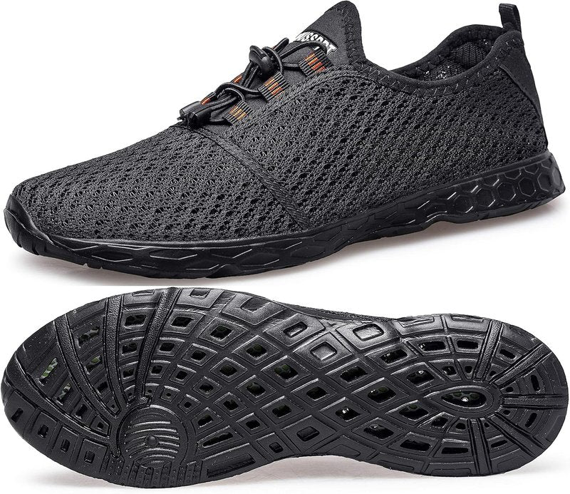 Men's Water Shoes - Quick-Drying Aqua Sports Footwear for Beach & Pool | Lightweight & Comfortable