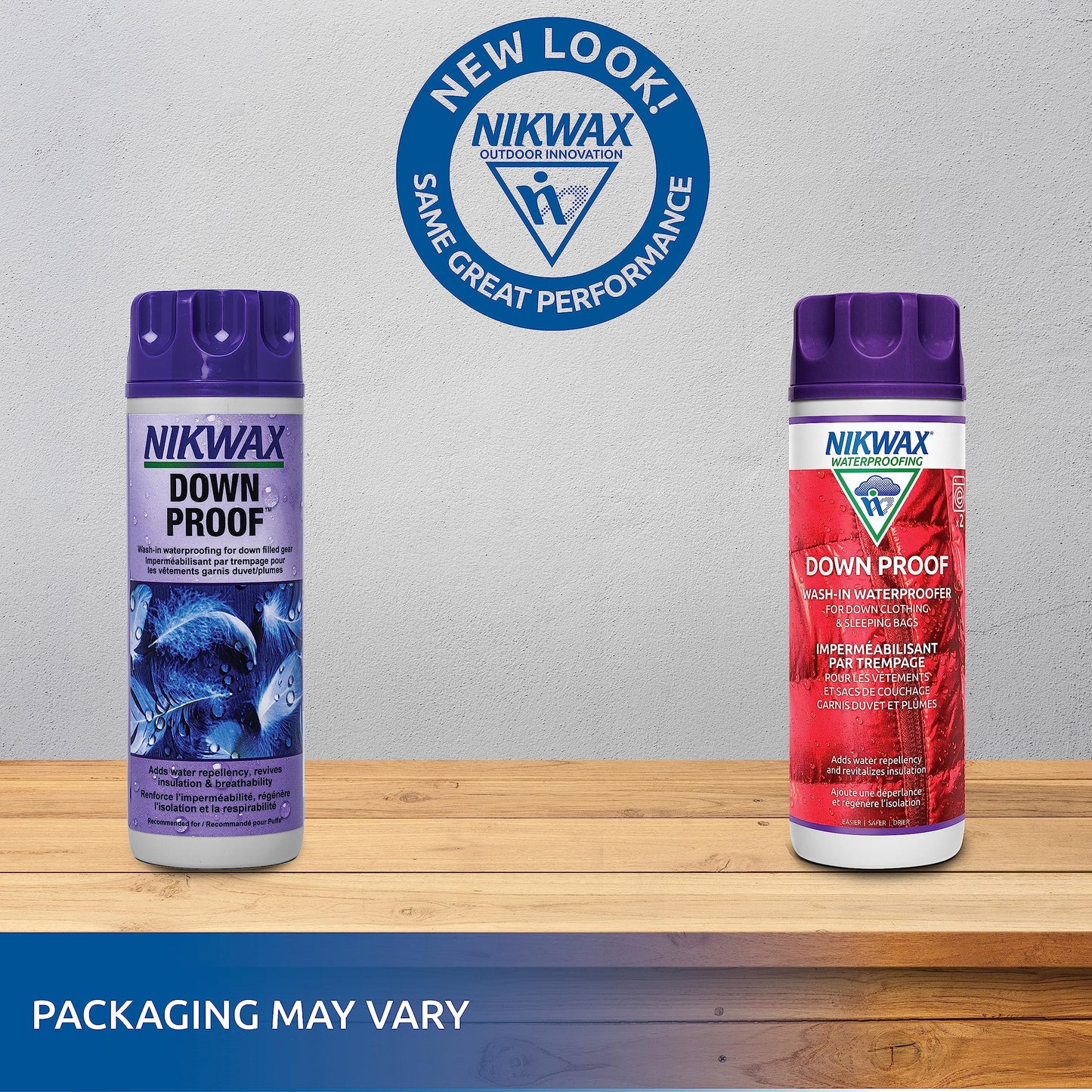 Nikwax Down Proof Wash-In Waterproofing Restores DWR Water Repellency to Down Filled Jackets, Outerwear, Vests, Sleeping Bags, Quilts, and Bedding, Revitalizes and Protects Insulation and Loft