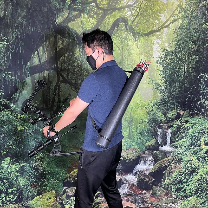Archery Arrow Case Carrier - Adjustable Design with Strap for Easy Transport