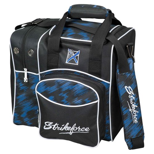 KR Strikeforce Flexx Single Tote Bowling Bag (Blue Scratch)