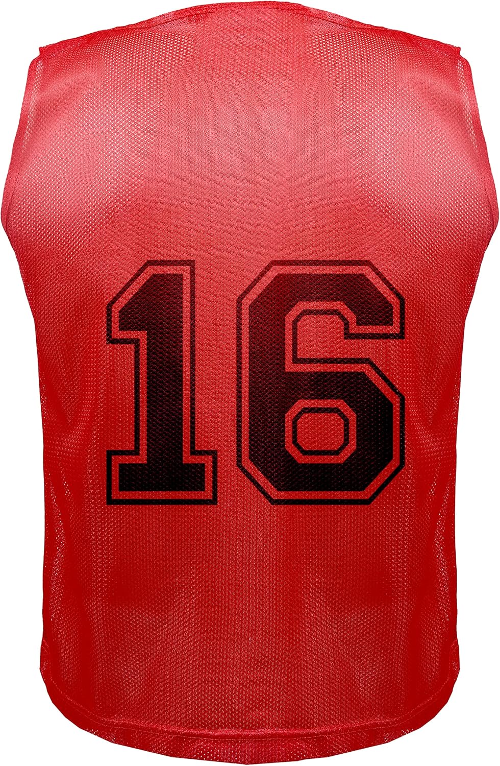 Athllete 12 Pcs Duramesh Pinnies | Numbered Scrimmage Vests for Kids & Adults Soccer