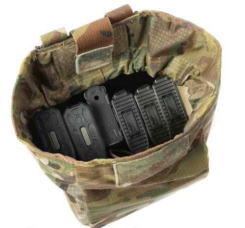Raine Roll-Up Dump Pouch, Multi Cam