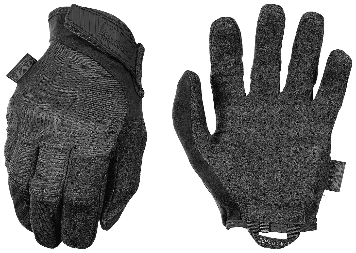 Mechanix Wear: Tactical Specialty Vent Tactical Gloves, Touch Capable, High Dexterity, Gloves for Airsoft, Paintball, and Field Work, Work Gloves for Men (Black, Small)