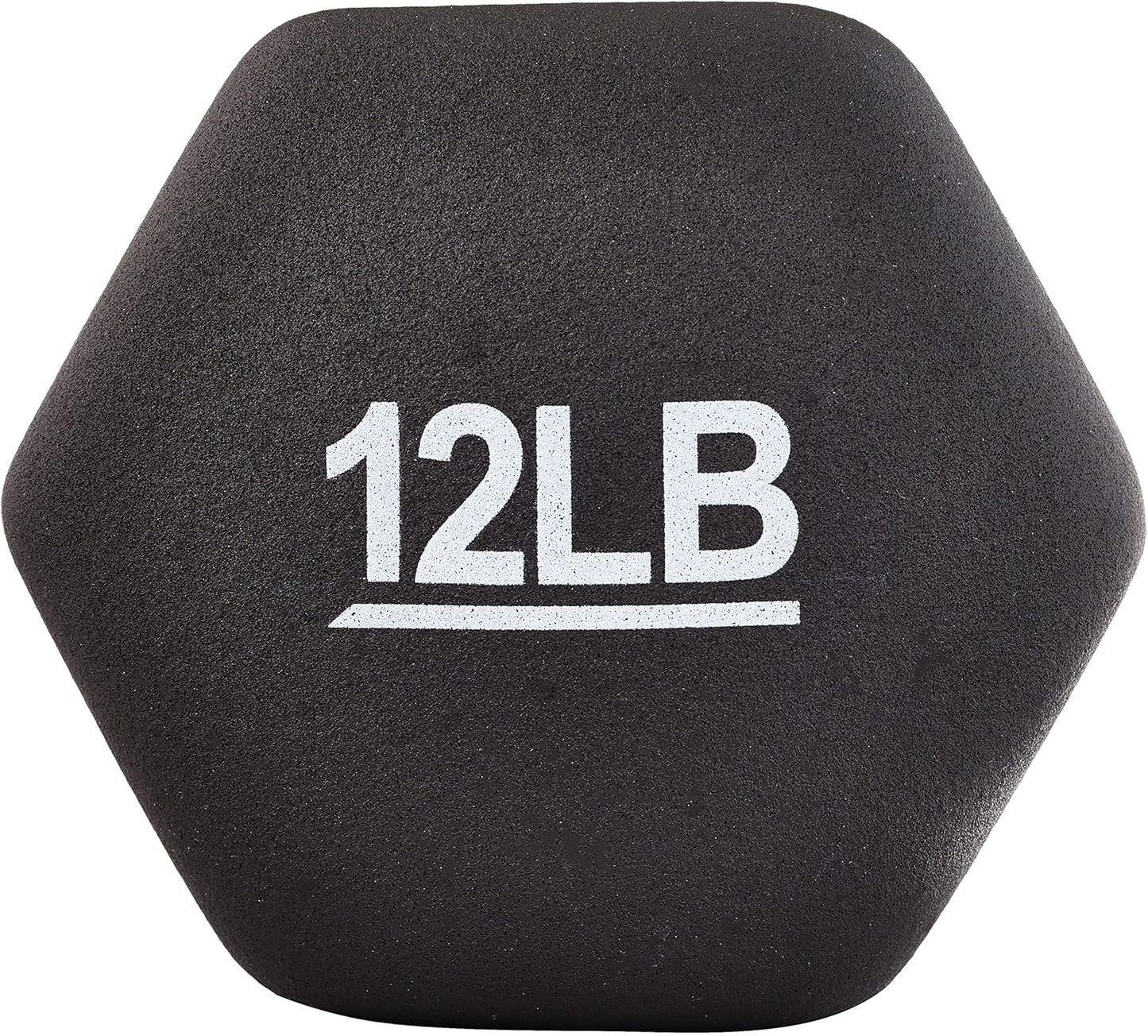 Neoprene Dumbbell Hand Weights for Exercise & Muscle Toning - Adjustable Sizes Available