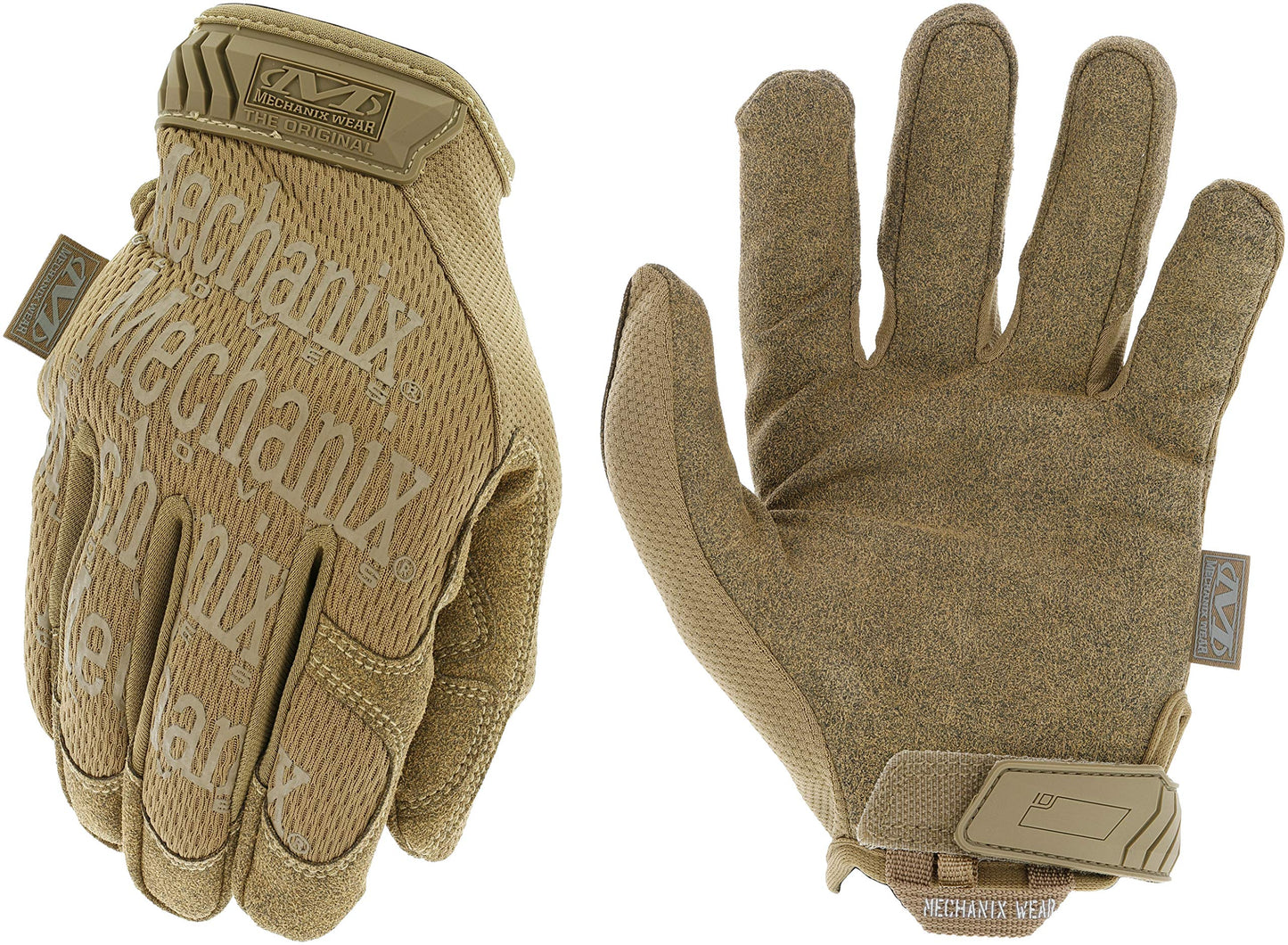 Mechanix Wear Original Tactical Glove - High Performance Anti-Slip Grip Safety Gloves - Impact Resistant & Touchscreen Capable - Medium - Coyote Brown