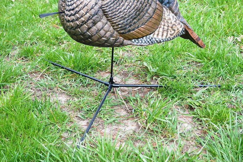 HUNTERS SPECIALTIES HS Strut All-Terrain Rough Hard Ground Bungie Corded Legs Compact Decoy Stand