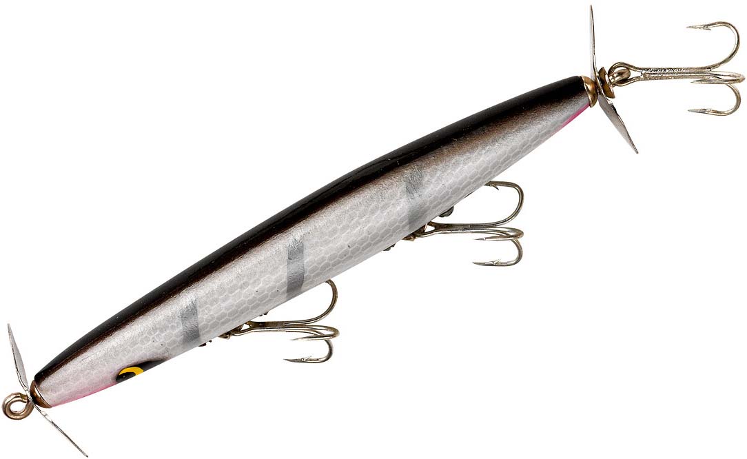 Twin Prop Topwater Fishing Lure for Bass and Pike - 4 1/2 Inch, Multiple Colors