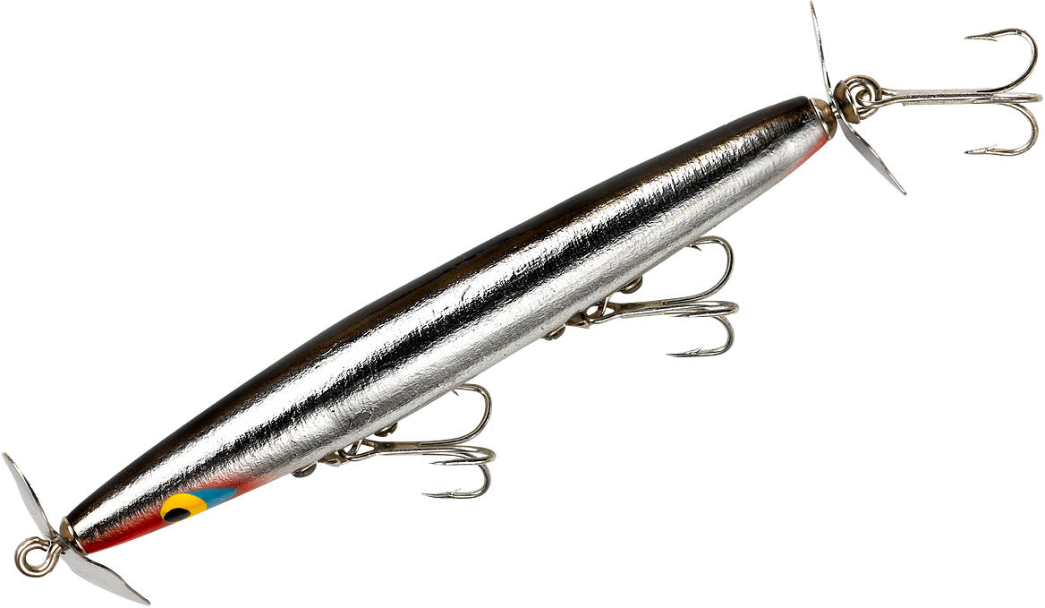 Twin Prop Topwater Fishing Lure for Bass and Pike - 4 1/2 Inch, Multiple Colors
