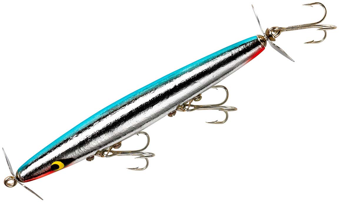 Twin Prop Topwater Fishing Lure for Bass and Pike - 4 1/2 Inch, Multiple Colors