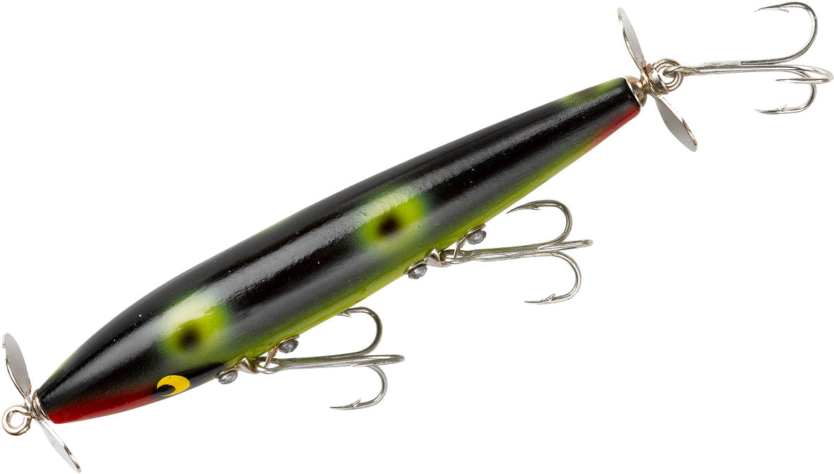 Twin Prop Topwater Fishing Lure for Bass and Pike - 4 1/2 Inch, Multiple Colors