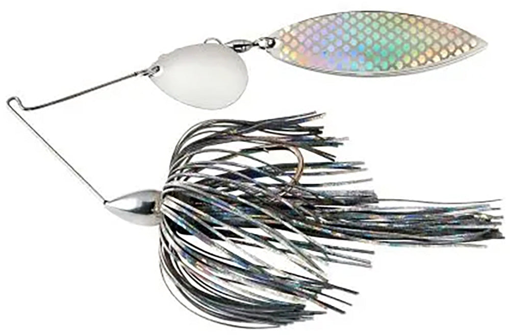 Tandem Colorado Willow Nickel Frame Spinnerbait - 1/2 oz for Freshwater Fishing