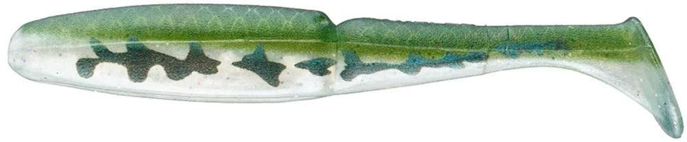 3.75-Inch Segmented Paddle Tail Swimbait for Freshwater & Saltwater Fishing