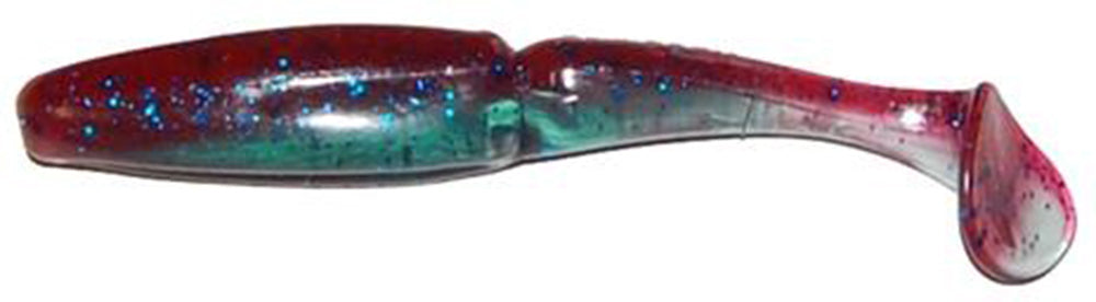 3.75-Inch Segmented Paddle Tail Swimbait for Freshwater & Saltwater Fishing